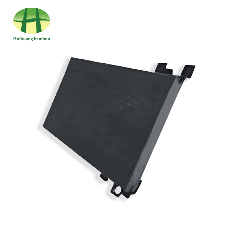 پانل های دیواری بامبو سنگین در فضای باز کربنیزه شده